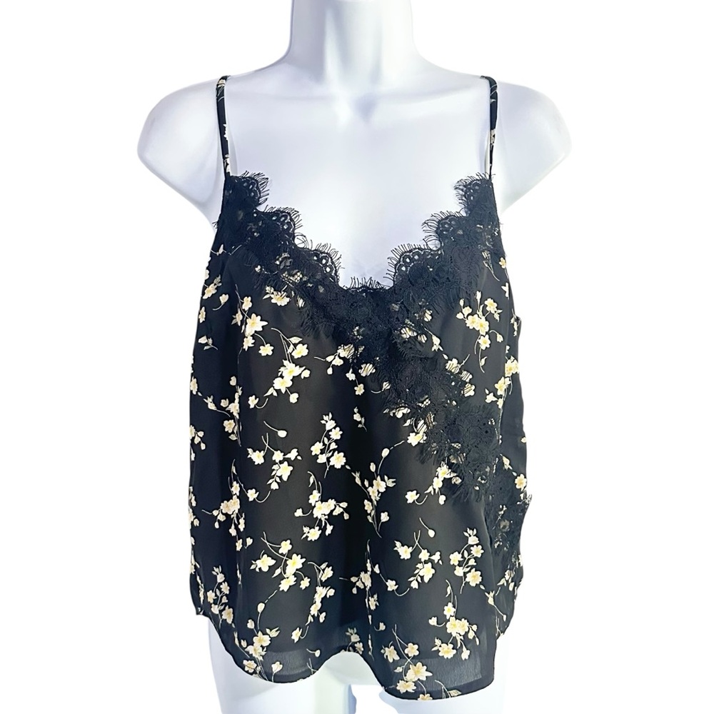 Heartloom Evelynn Lace Trim Floral Camisole Tank Top Size Small - NWT - Picture 2 of 7
